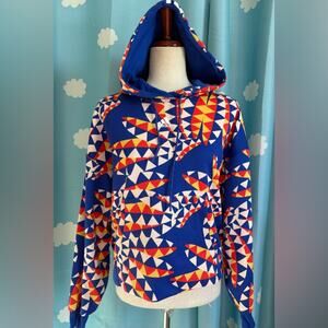 Farm Rio / Adidas sweatshirt hoodie.  Multicolor XS